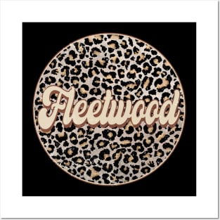 Classic Music Fleetwood Personalized Name Circle Birthday Posters and Art